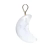 Pendentif Lune en Cristal de Roche Naturel