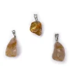 Pendentif Quartz Rutile avec crochet doré