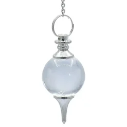 Pendule Cristal de Roche | 7 chakras