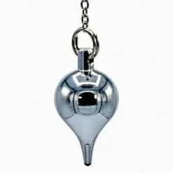 Pendule en laiton chromé
