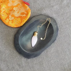 Pendule Quartz Rose et Laiton | Conique
