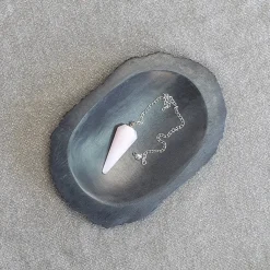 Pendule Quartz Rose à facette