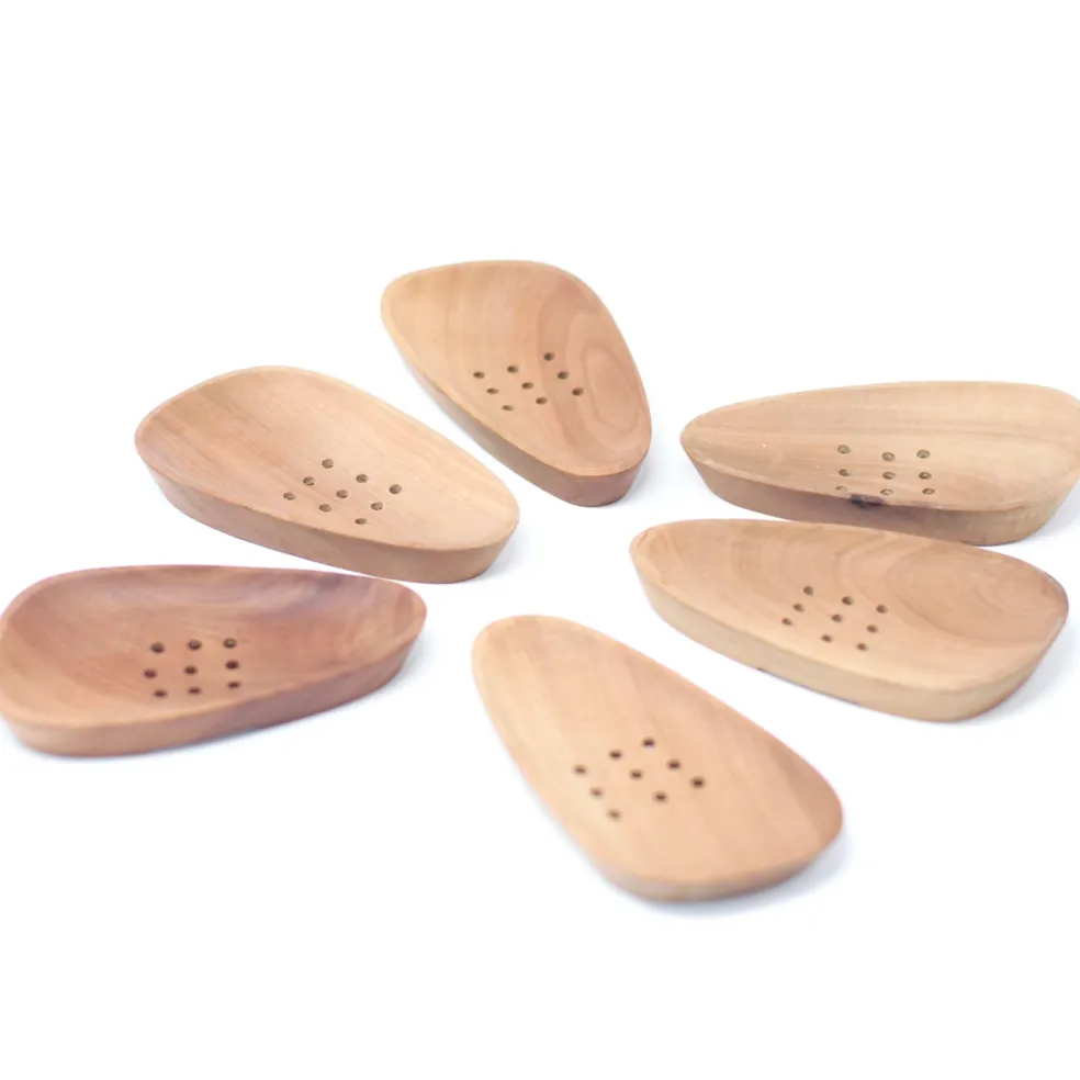 Porte Savon en bois luxe - Classique