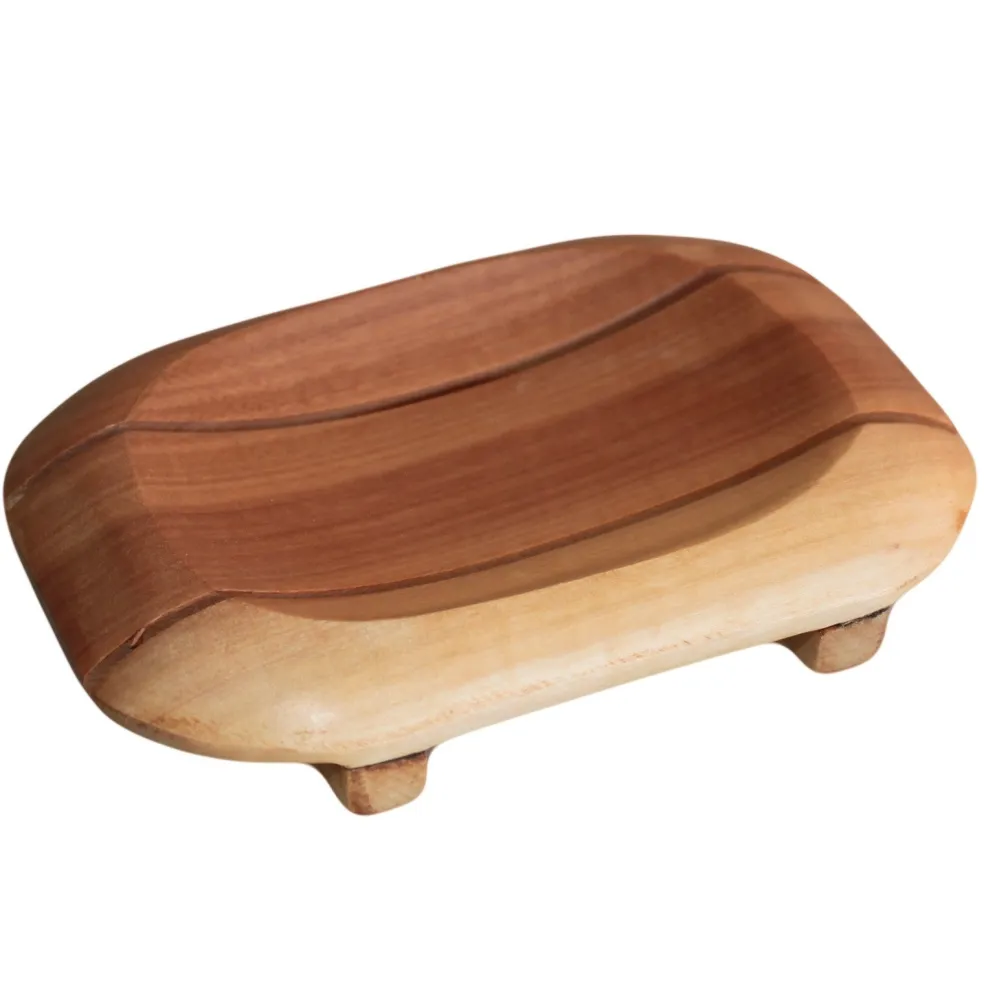 Porte Savon en bois luxe Ovale et Rectangulaire