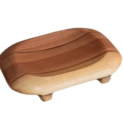 Porte Savon en bois luxe Ovale et Rectangulaire