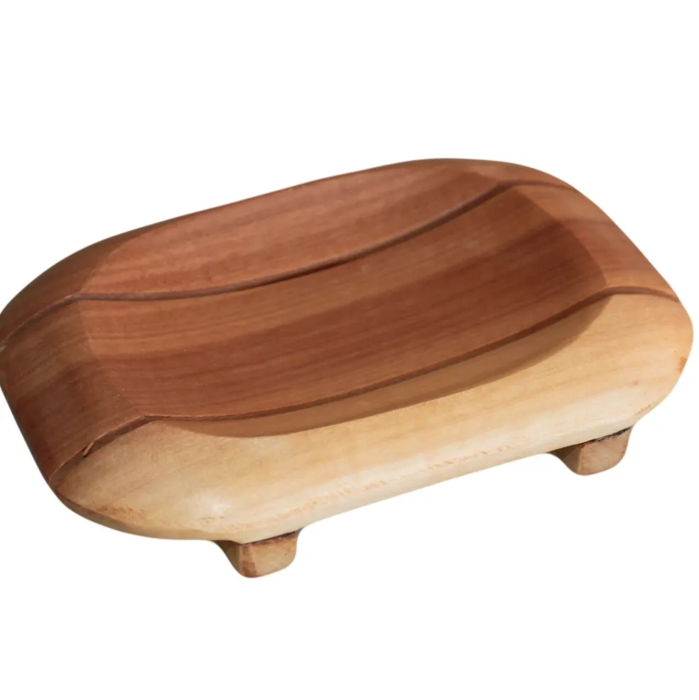 Porte Savon en bois luxe Ovale et Rectangulaire