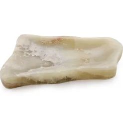 Porte savon natruel en Onyx miel